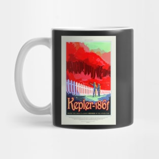 Kepler 186f, Travel Poster Mug